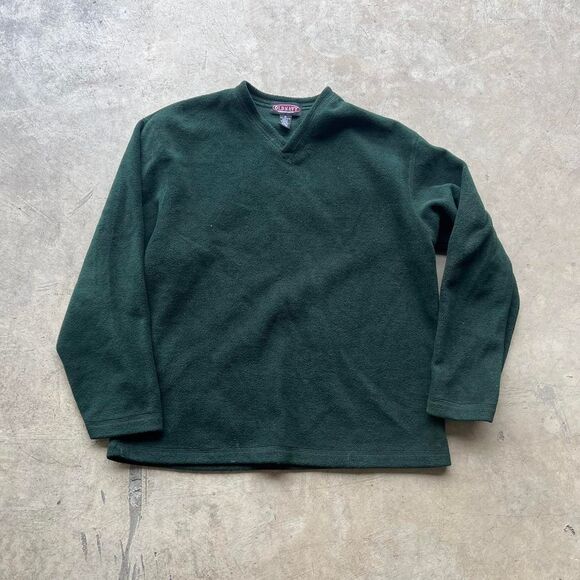 Old Navy y2k small v neck sweater Mens size XL green 2000s - Picture 1 of 2